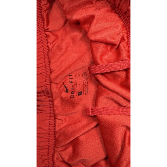 Nike Shorts Womens Small Red Running Workout Casual 3" Dri Fit Tempo - Picture 2 of 5